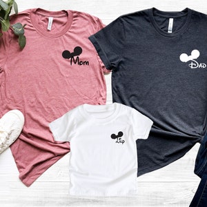 Custom Disney Family T-shirt, Disney T-shirts, Mickey Shirts, Minnie T-shirt, Disneyworld Tee, Family Disney T-shirt, Unisex Shirts