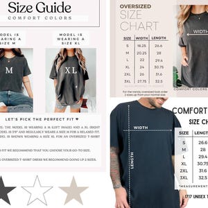 the size guide for a women's t - shirt