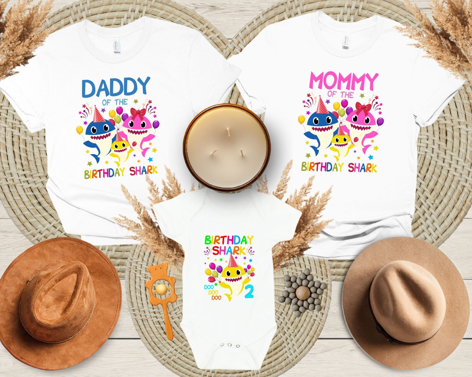 3rd Birthday Boy Baby Shark 1st Birthday Shirt Girl Baby Shark