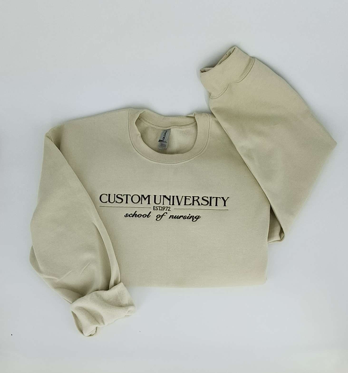 Custom College Sweatshirt Etsy Singapore