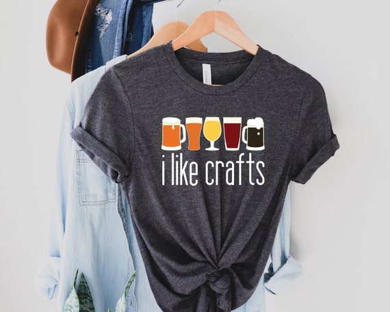Vintage I Like Crafts Shirt - For Brewer & Craft Beer Lover Vintage I Like Crafts Shirt - For Brewer & Craft Beer Lover