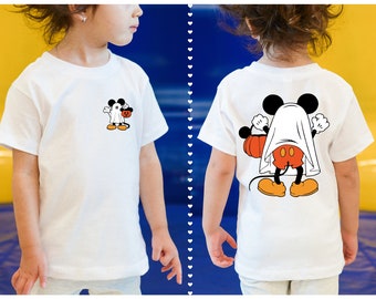 Disney Mickey Halloween Shirt, Mickey Ghost Toodler Shirt, Retro Mickey Spooky Shirt, Mickey's Not So Scary, Disney Halloween Shirt