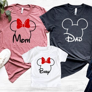 Custom Disney Family Vacation Shirts, Disney Shirts, Disney Trip Shirts, Disney Vacation Shirts, Disney Family Shirts,Disney Matching Shirts imagem 1