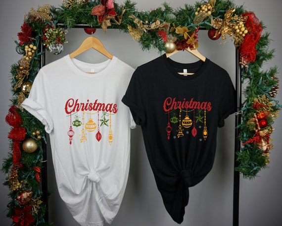 etsy christmas shirts women