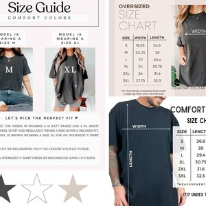 the size guide for a women's t - shirt