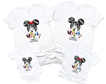 Disney Family Vacation 2022, Disney Family Trip, Disney Matching Shirts, Family Vacation Shirt, Disney Vacation Shirt, Personalized Tee D172