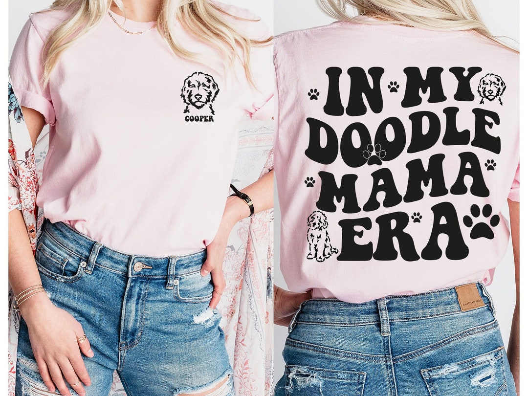 Personalized Golden Doodle Shirt, Custom Golden Doodle Gifts, in My ...