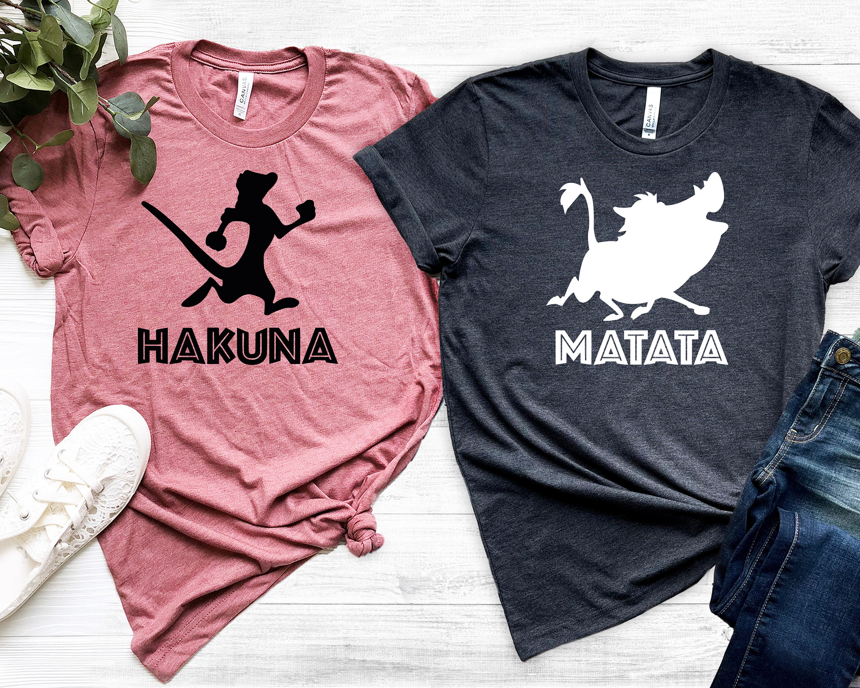 Hakuna matata store couple shirts