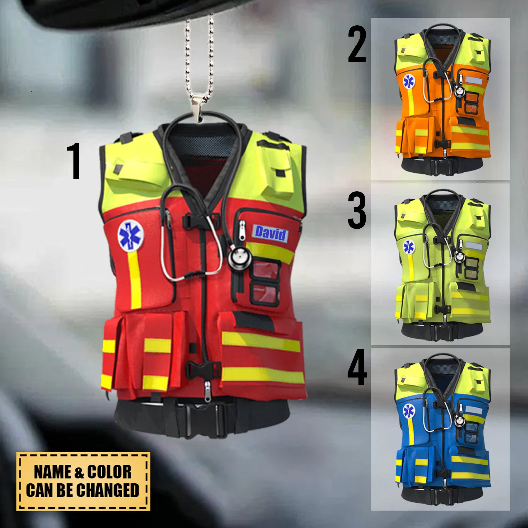 FIRERESCUE RESCUER VEST PARAMEDIC Personal Protection