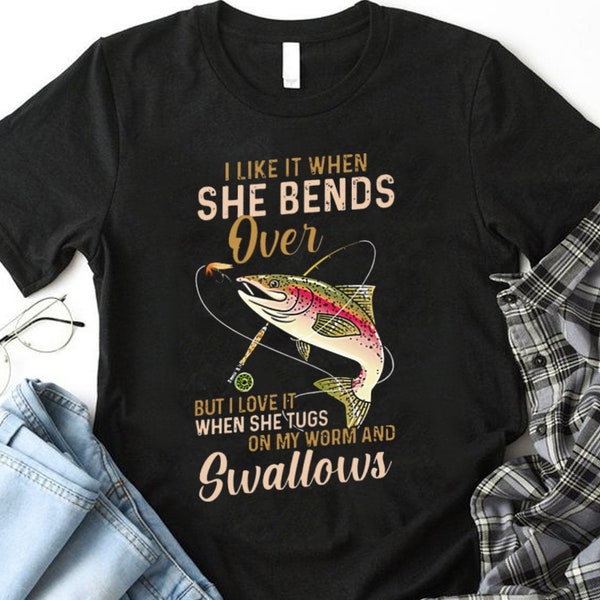 Funny Fishing Shirt Etsy