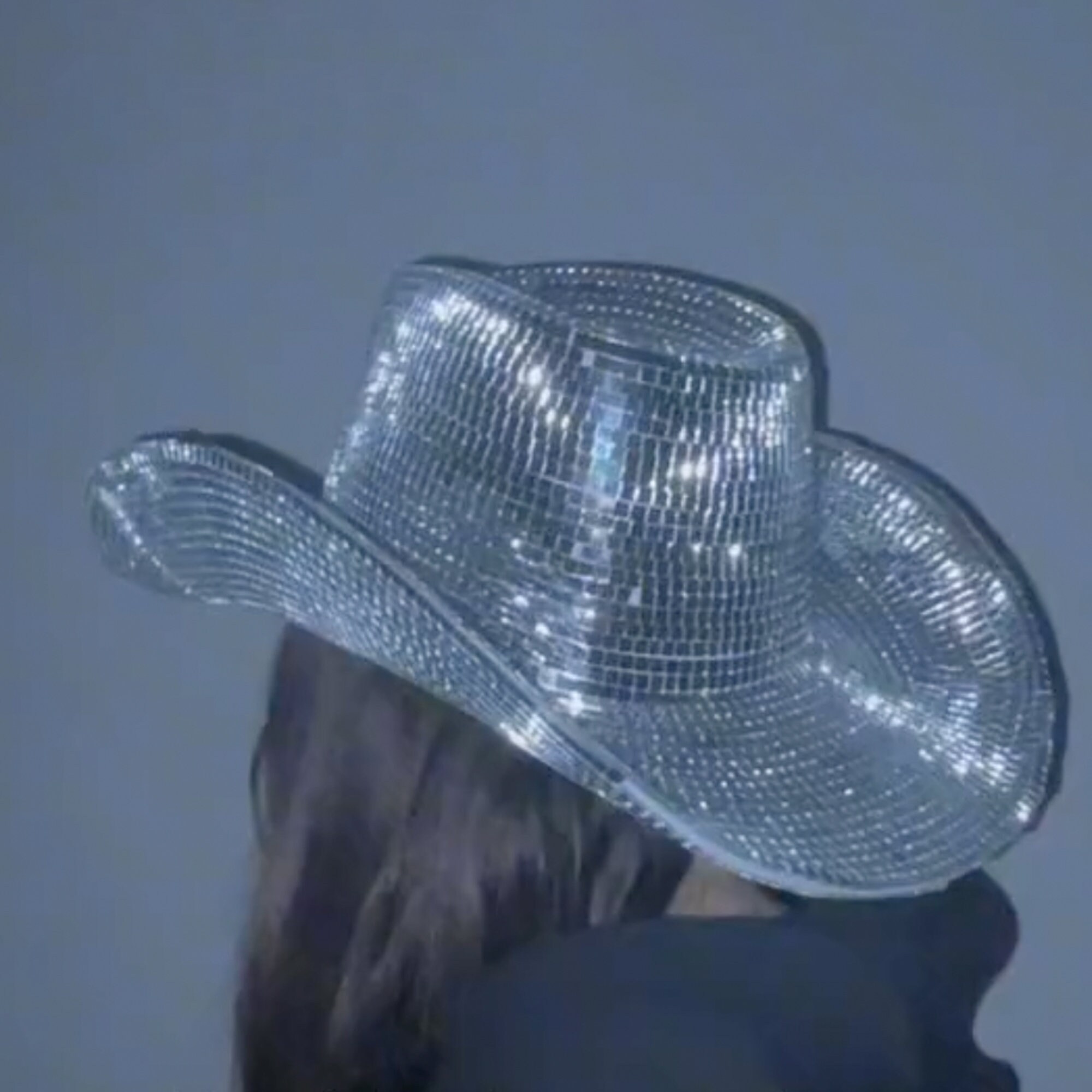 Beyonce Disco Ball Cowboy Hat Disco Ball Hat Bachelorette - Etsy Canada