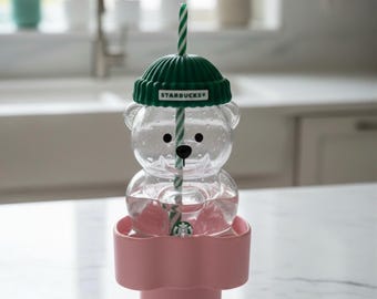 Portavasos para coche con forma de oso de Starbucks Bearista