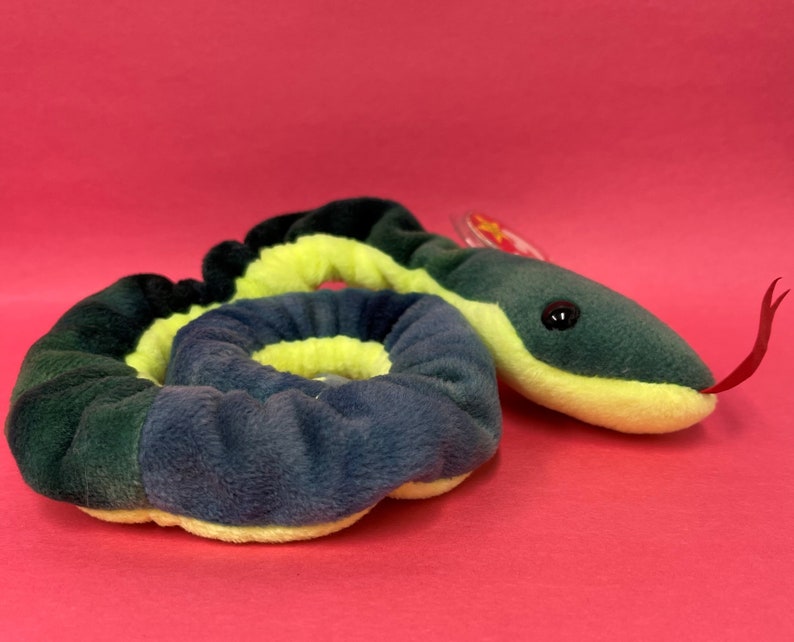 RARE COLLECTIBLE Ty Beanie Babies™ HISSY the Snake™ - Etsy