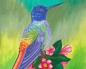 Colours of Nature | Kingfisher | Print | Unframed | Indian Cause | Room 13 | Indian Artist | Art Gift