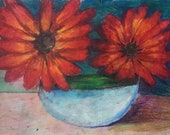 Gerbera Daisies | Limited Edition Print | Unframed