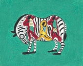 Zebra | Limited Edition Print | Unframed