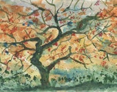 Autumn Tree | Limited Edition Print | Unframed