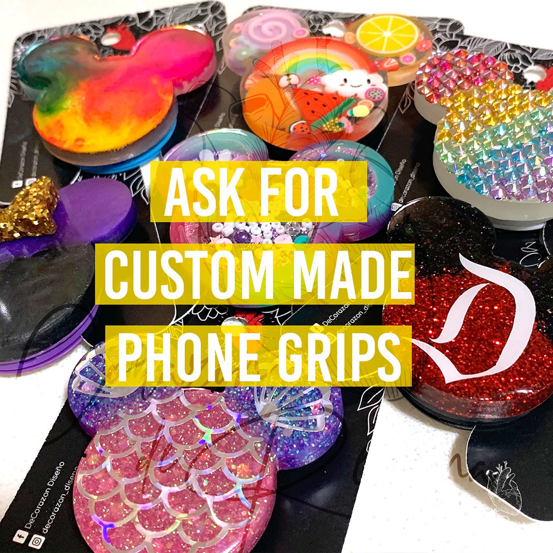 AMONG US Phone Grip Phone Grip Phone stand Custom phone Etsy