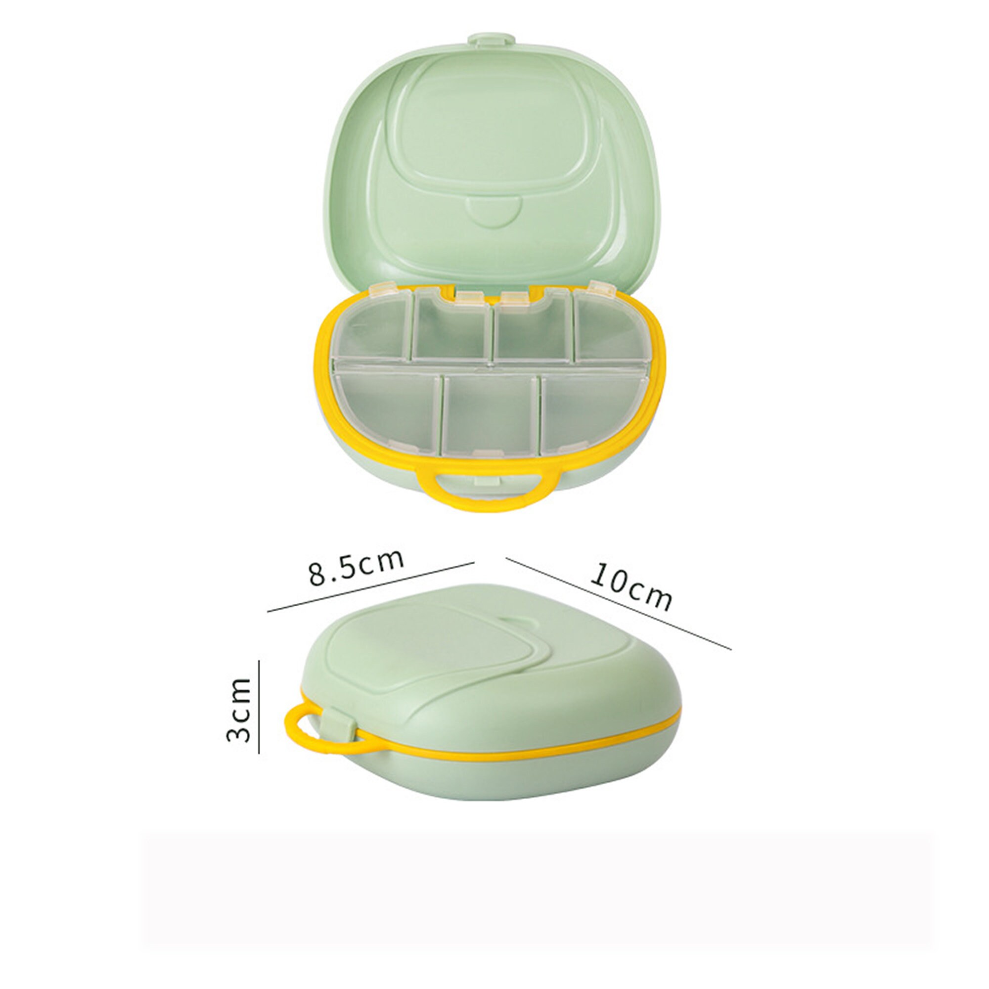 Portable Medicine Box Travel Pill Box Sealed Storage Box Etsy