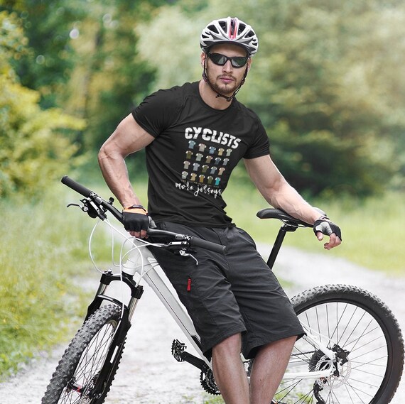 Mens Biker Dad Shirt Cool Cyclist Funny Biking Father's Day Gift Mens Biker Dad Shirt Cool Cyclist Funny Biking Father's Day Gift