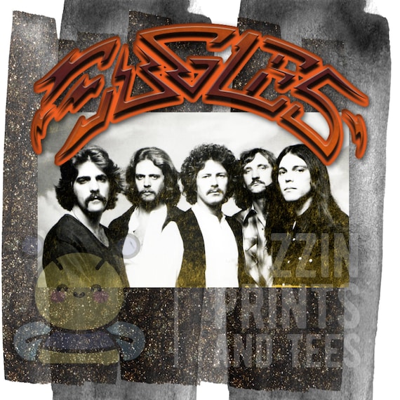 The EAGLES Band Rock Music PNG Sublimation Digital File Etsy