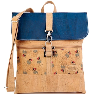 Mochila Corcho Bijou Artiste - Bolsa Corcho - Bolsa Vegana - Bolsa Original