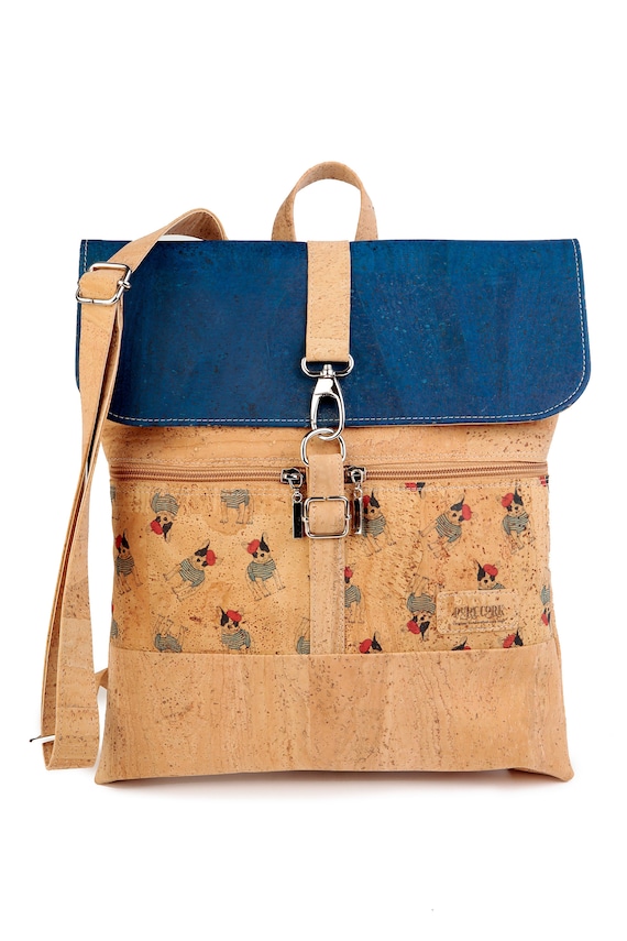 Buy Cork Backpack Bijou Artiste Cork Bag Vegan Bag Original