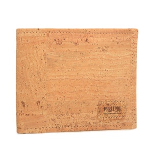 Portefeuille en liège naturel pour homme - Portefeuille pour lui