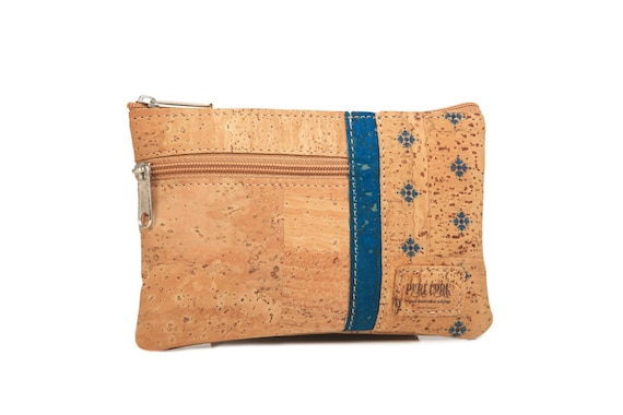 Cork Coin Purse Tiles - Card Purse - Porte-monnaie en Liège - Kork-Geldbörse