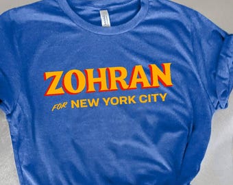 Zohran for NYC Boxy Tee, Zohran Mamdani, Progressive Shirt