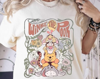 Comfort Colors Winnie the Pooh Shirt: Disneyland Trip Tee