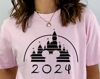 Custom Disney 2024 Family Vacation Shirt, Disneyworld T-Shirt