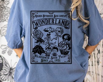 Alice in Wonderland Comfort Colors Shirt, Funny Party Tee