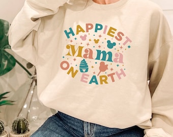 Happiest Mama On Earth Disney Mom Shirt
