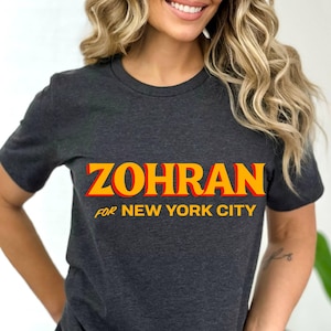 Zohran for NYC Boxy Tee, Zohran Mamdani, Progressive Shirt image 2