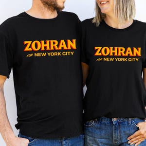 Zohran for NYC Boxy Tee, Zohran Mamdani, Progressive Shirt image 5