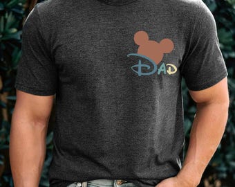 Mickey Dad Dry Fit Polo Shirt, Father's Day Gift, Casual Unisex Apparel