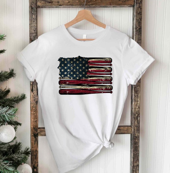 4th July Baseball Distressed Usa Flag Patriotic Tshirt 4th July Baseball Distressed Usa Flag Patriotic Tshirt