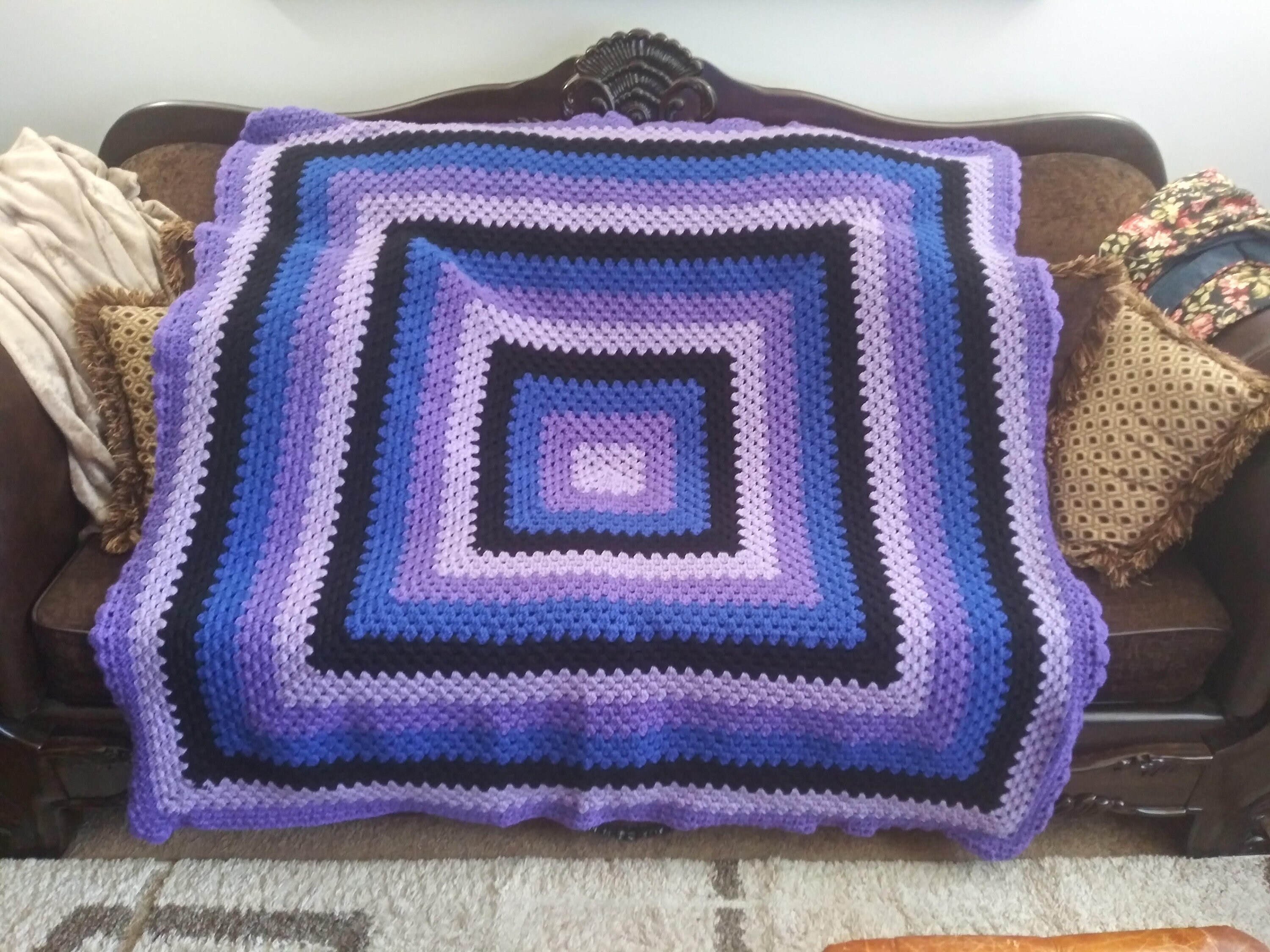 Hand Made Afghan Etsy