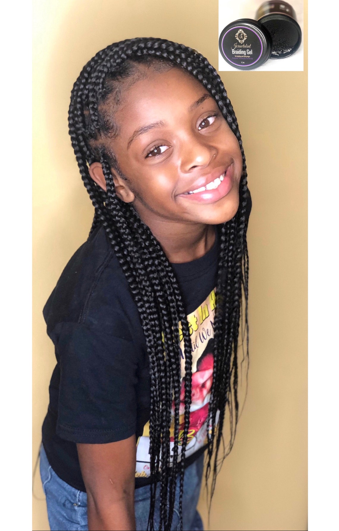 Braiding Gel that works better than Jam and last on hair for 3 Etsy