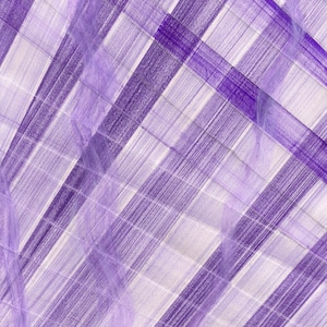 Grape Lines - Original Purple Abstract Mixed Media Wall Art on Paper
