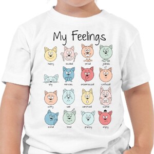 Hunde T-Shirt für Kinder, T-Shirt für Kinder, Kindergarten T-Shirt für Kinder, Kindergarten T-Shirt für Kinder, Regenbogen T-Shirt