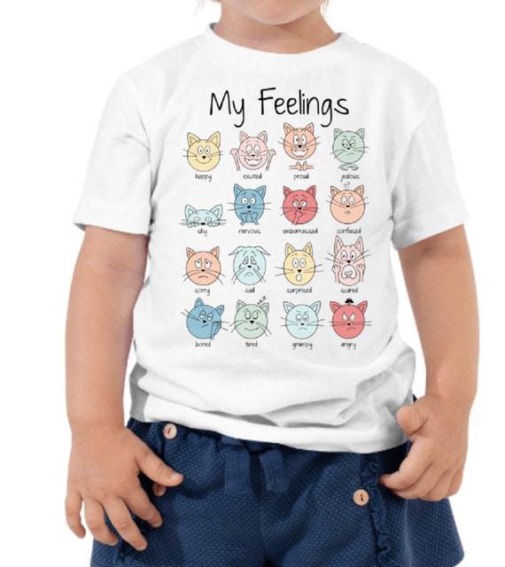 Cat Toddler T-shirt, Cat T-shirt for Kids, Educational T-shirt, Preschool T-shirt for kids, Kindergarten T-shirt for Kids, Rainbow Tee Kids