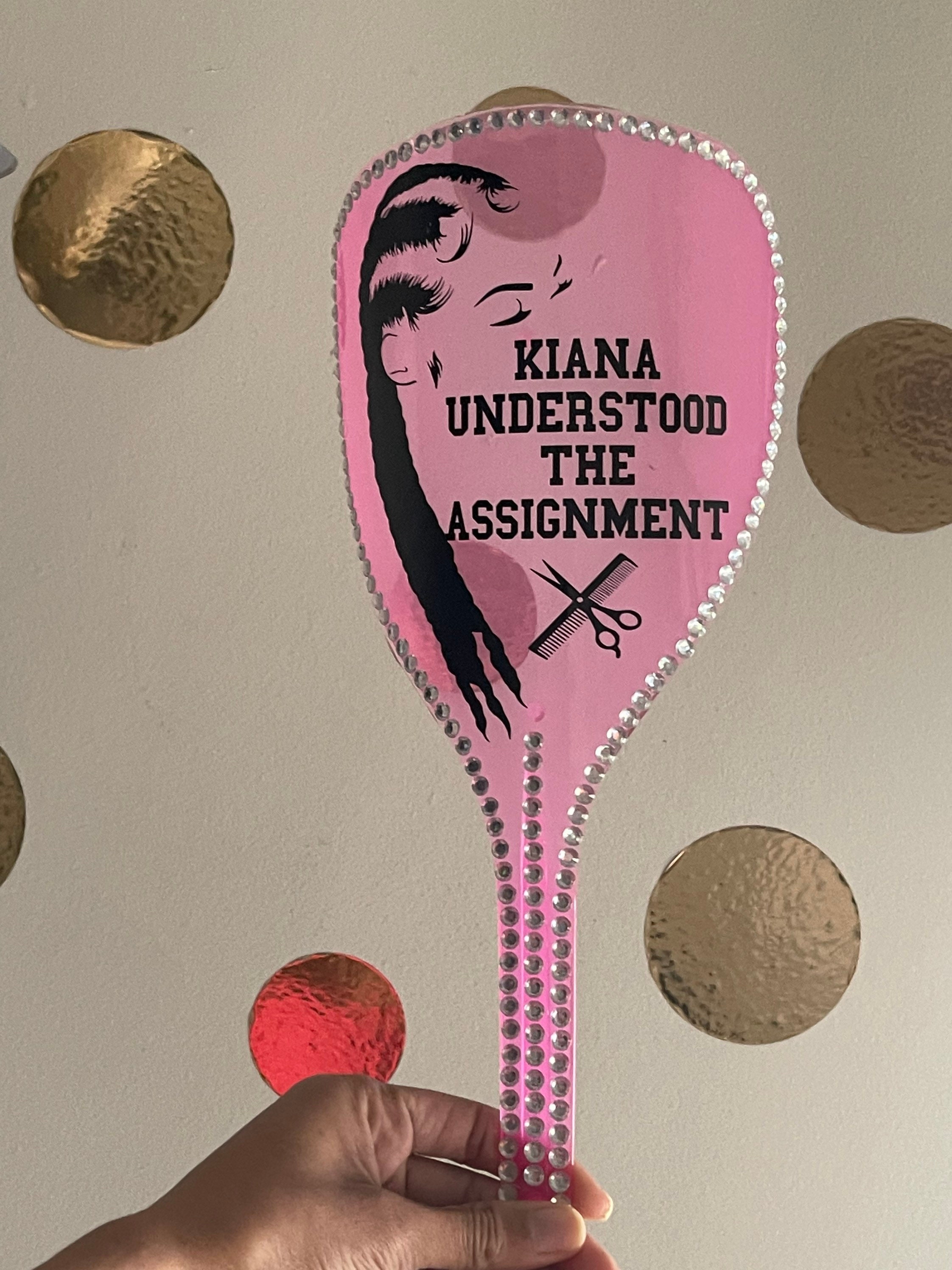 Personalized Beautician Hair Shield Etsy