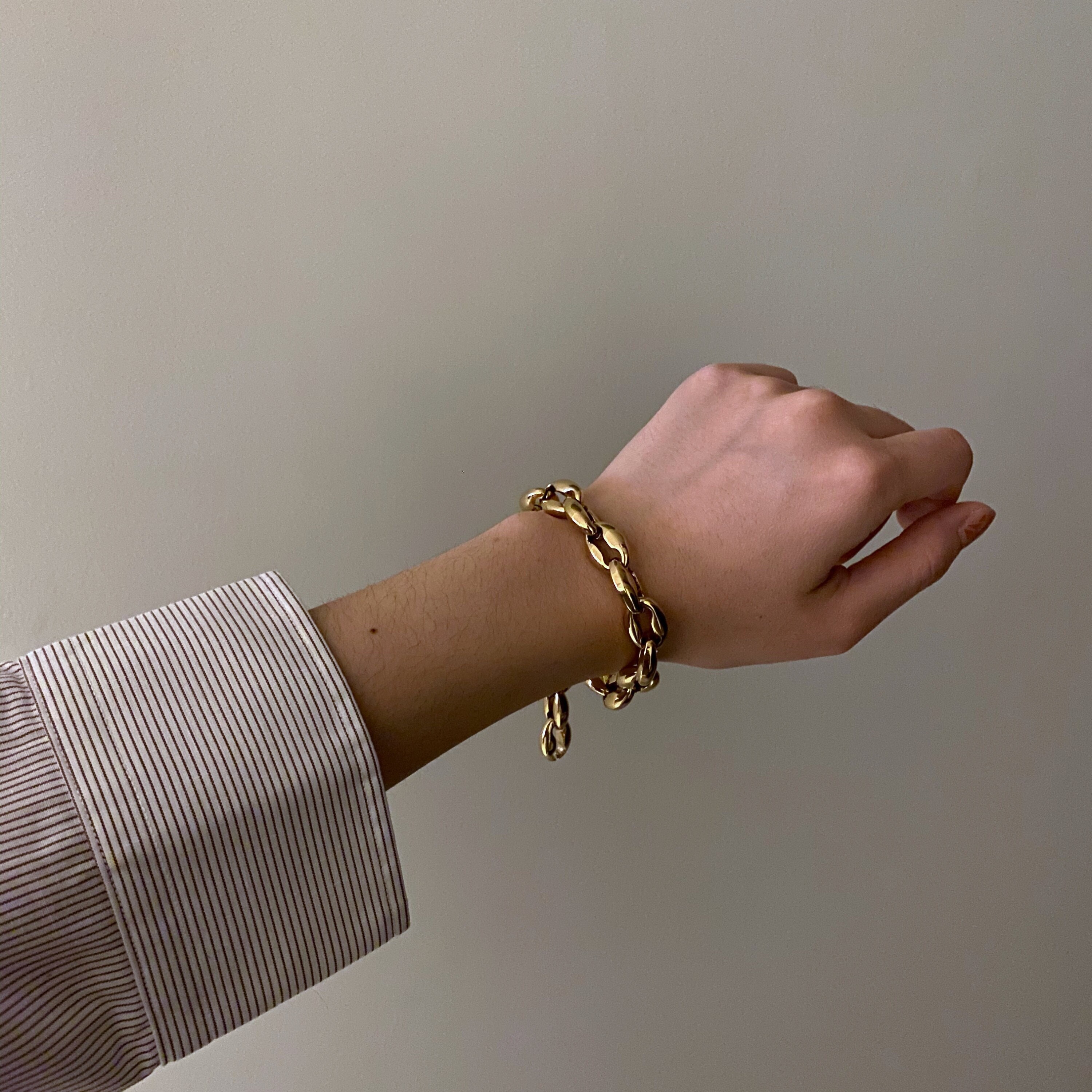 Bold Gold Chain Bracelet, Gold Filled Large Chain Bracelet, Layering  Bracelet, Statement Chunky Bracelet, Jewelry Gift for Mom - Etsy | Gold bracelet  chain, Chain link bracelet, Statement bracelet