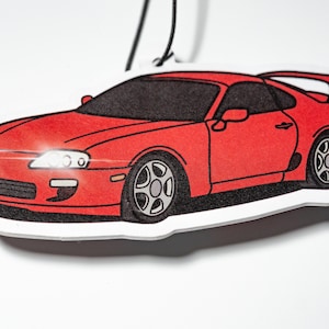 Buy 2, Get 1 Free! | Red Supra Air Freshener | Car | MK4 | JDM |  Automotive | Ornament | Mirror | Accessory
