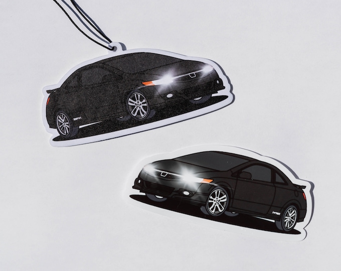 Buy 2, Get 1 Free Black Honda Civic Air Freshener Car, FG2, JDM