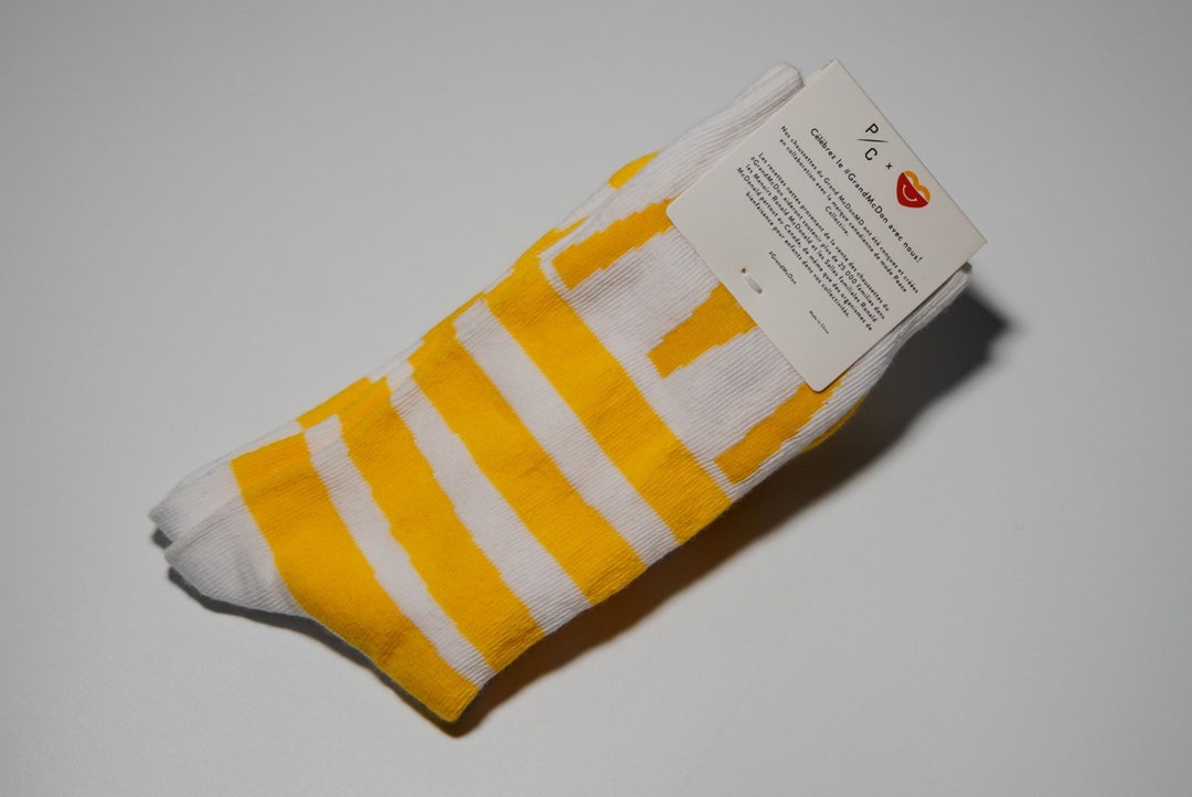 Mcdonalds X Peace Collective Mchappy Day Socks 2018 Release Etsy
