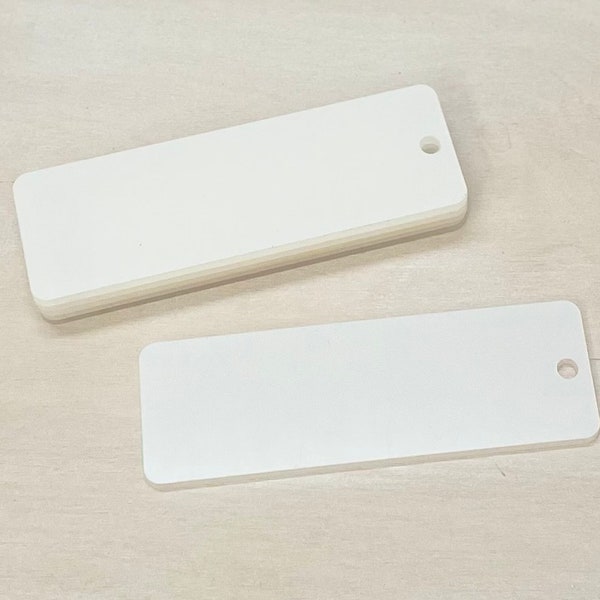 Blank Acrylic Bookmark/ Acrylic Wholesale / Plain Acrylic Bookmarks / 3mm