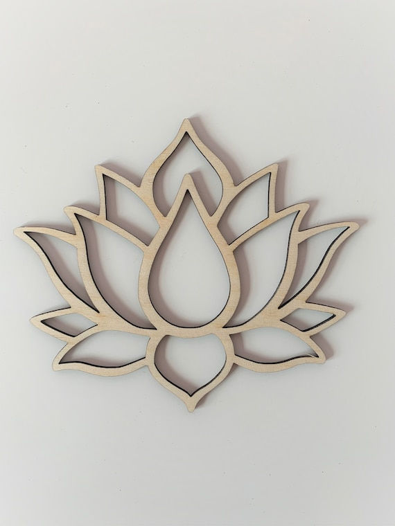 Home & Living :: Wall Decor :: Wall Hangings :: Wooden Lotus Flower Macramé  Wall Hanging